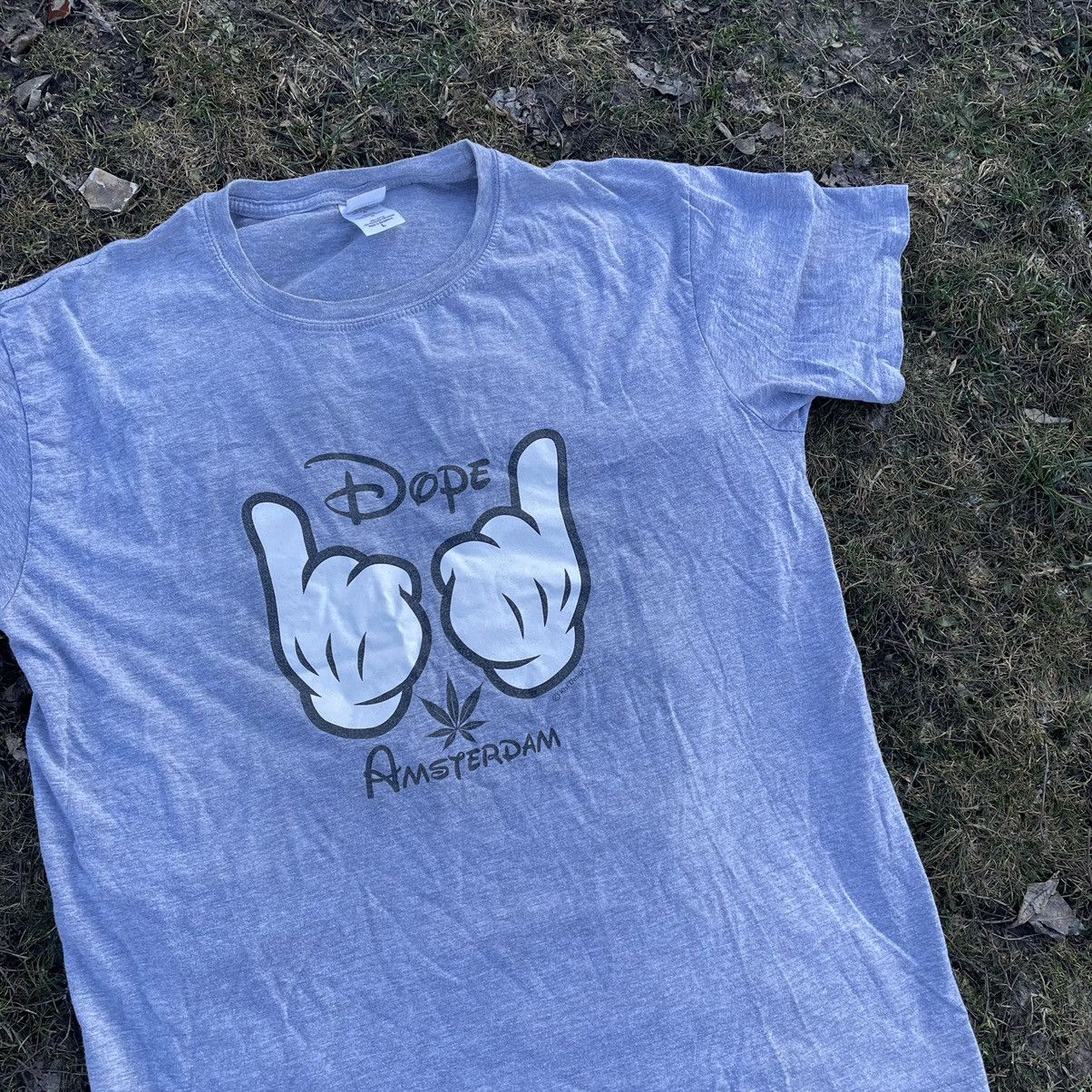 Vintage Vintage Y2K Dope Amsterdam Graphic Tee Streetwear Skate M Size US M / EU 48-50 / 2 - 1 Thumbnail
