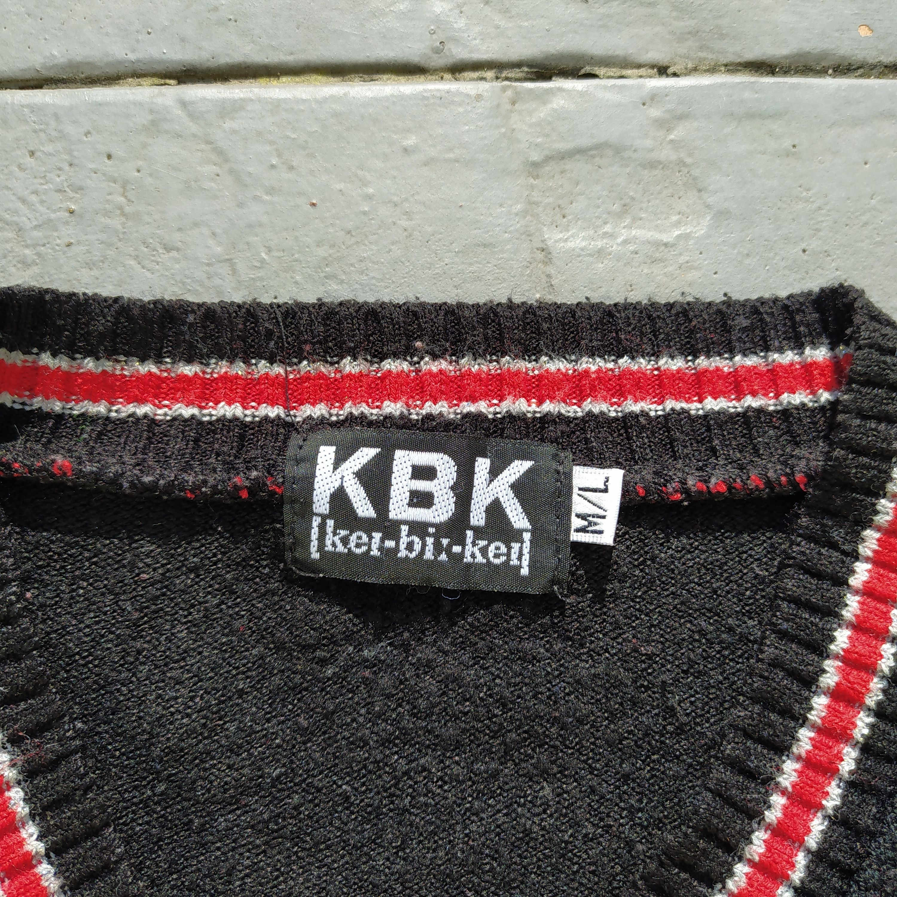 Vintage Y2K Red Devil Mall Goth Sweater KBK Kei Bi Kei Size M / US 6-8 / IT 42-44 - 2 Thumbnail