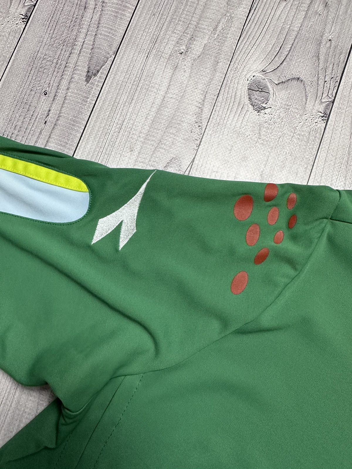 Diadora Vintage Palmeiras soccer jersey Diadora green away rare XL Size US XL / EU 56 / 4 - 5 Thumbnail