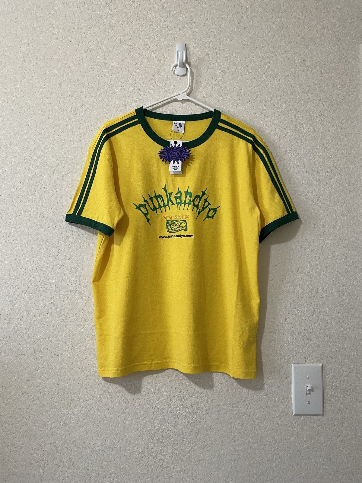 Streetwear Punkandyo Yellow T-Shirt (Brand New w/Tags) | Grailed