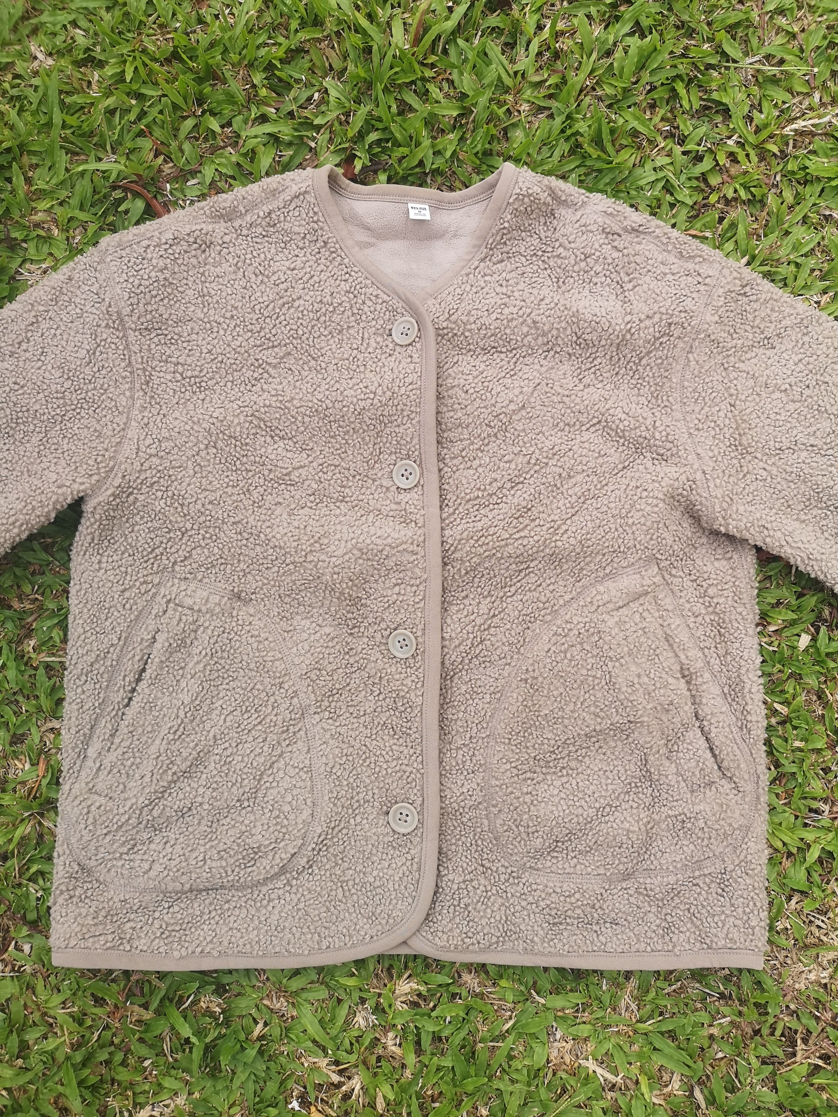 Japanese Brand × Uniqlo Uniqlo Cardigan Sherpa Fleece Button Size US M / EU 48-50 / 2 - 5 Thumbnail