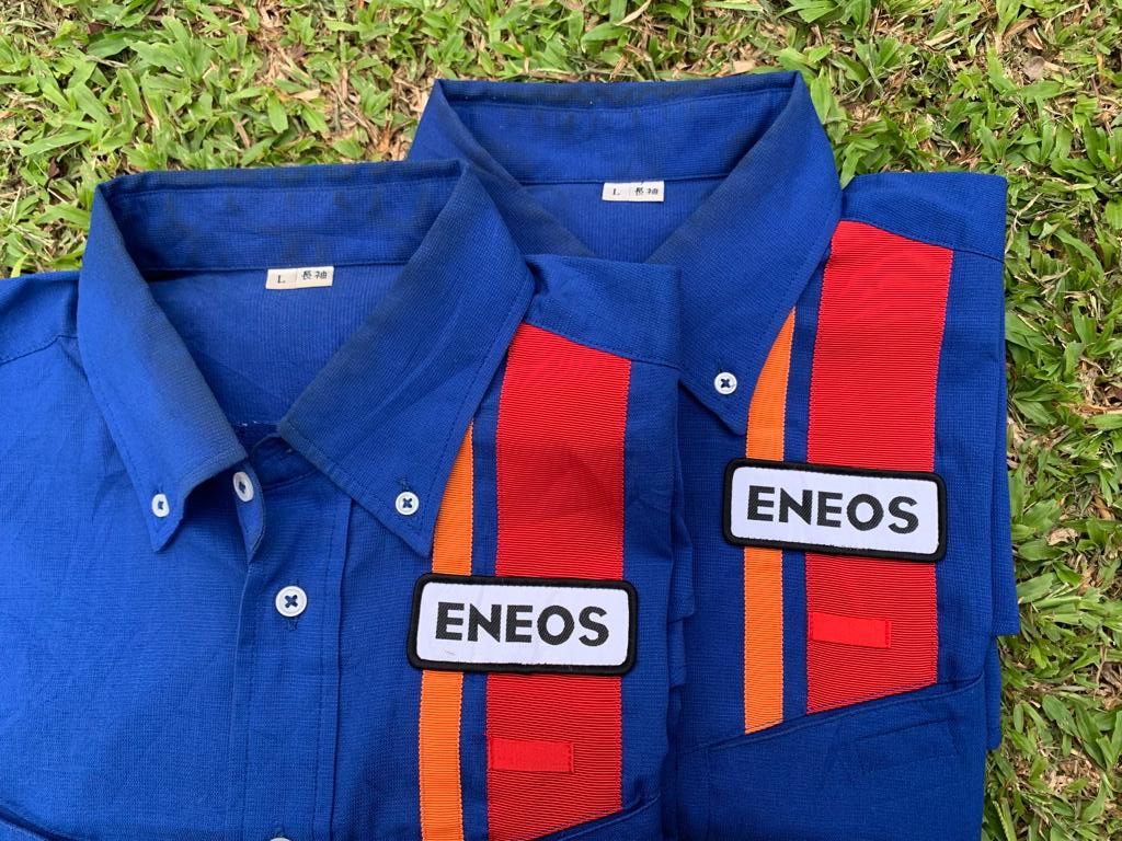 Japanese Brand × Vintage Eneos Long Sleeve Button up (bulk) Size US L / EU 52-54 / 3 - 2 Thumbnail
