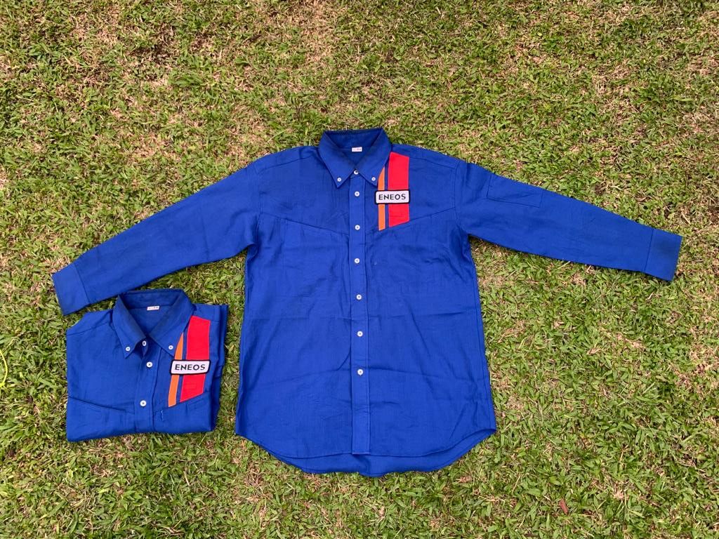 Japanese Brand × Vintage Eneos Long Sleeve Button up (bulk) Size US L / EU 52-54 / 3 - 5 Thumbnail