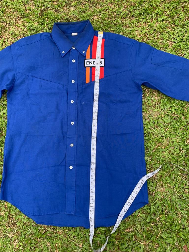 Japanese Brand × Vintage Eneos Long Sleeve Button up (bulk) Size US L / EU 52-54 / 3 - 11 Thumbnail