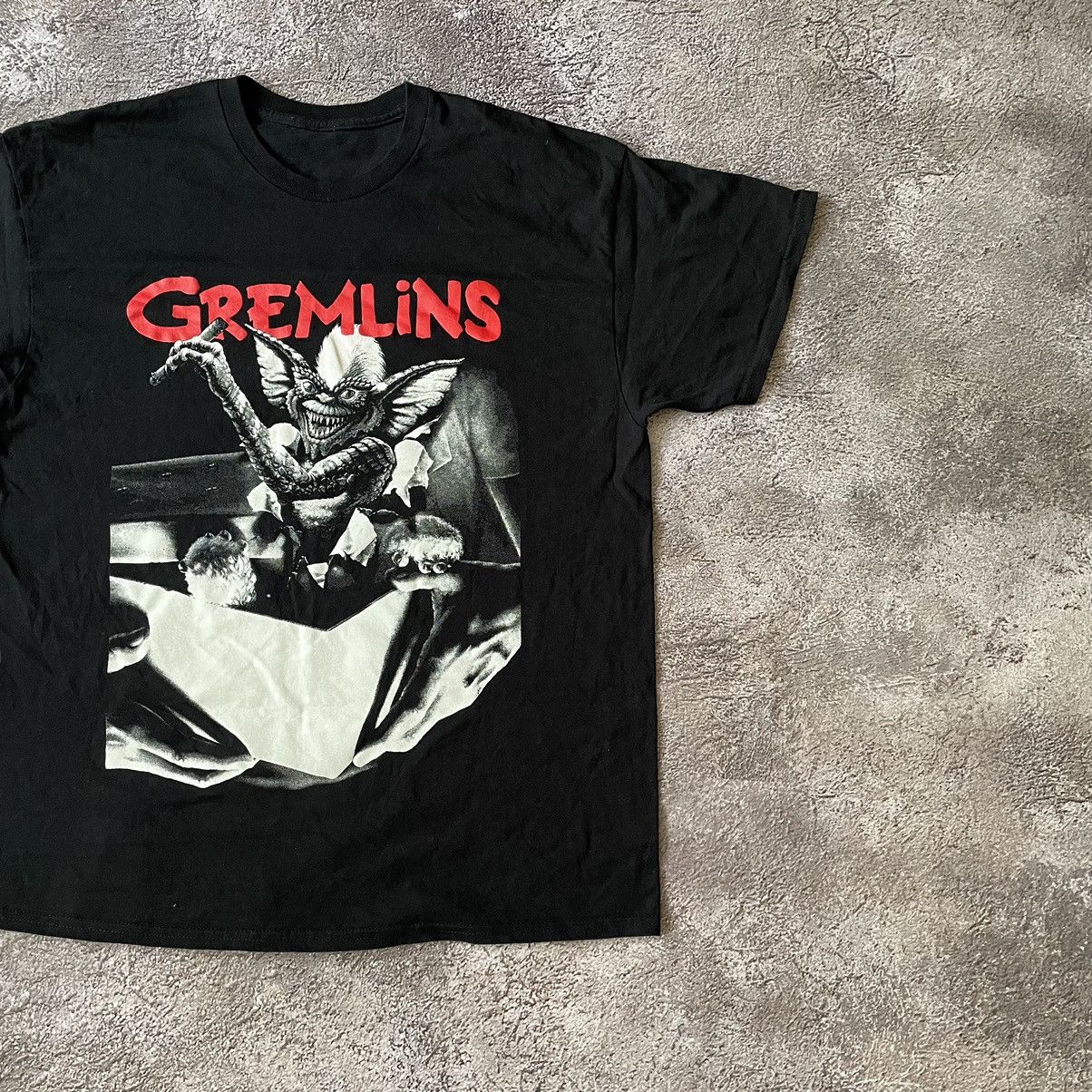 Band Tees Vintage Y2K SKELETON GREMLINS DEAD FACE Skulls Horror Tee Size US XL / EU 56 / 4 - 3 Thumbnail