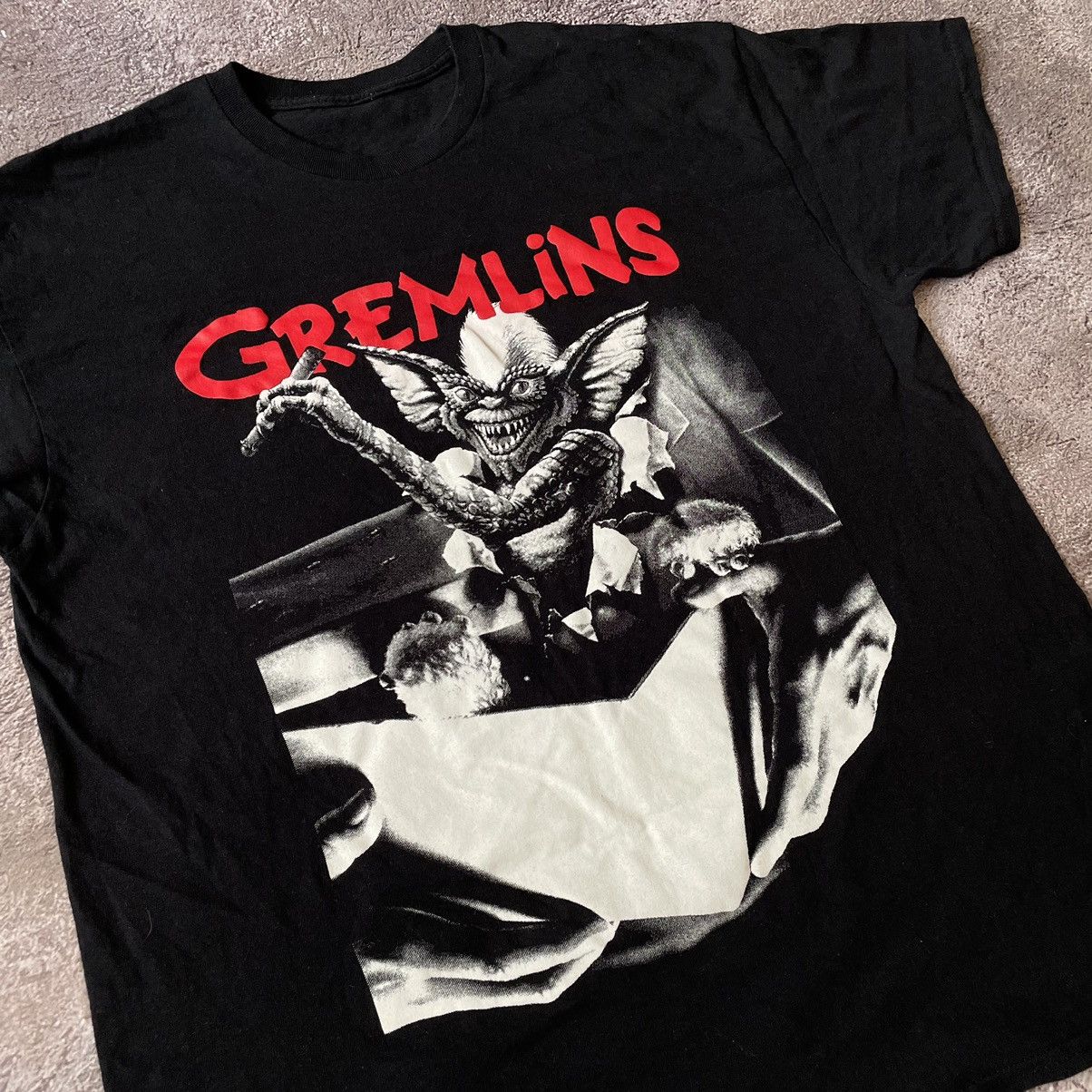 Band Tees Vintage Y2K SKELETON GREMLINS DEAD FACE Skulls Horror Tee Size US XL / EU 56 / 4 - 6 Thumbnail