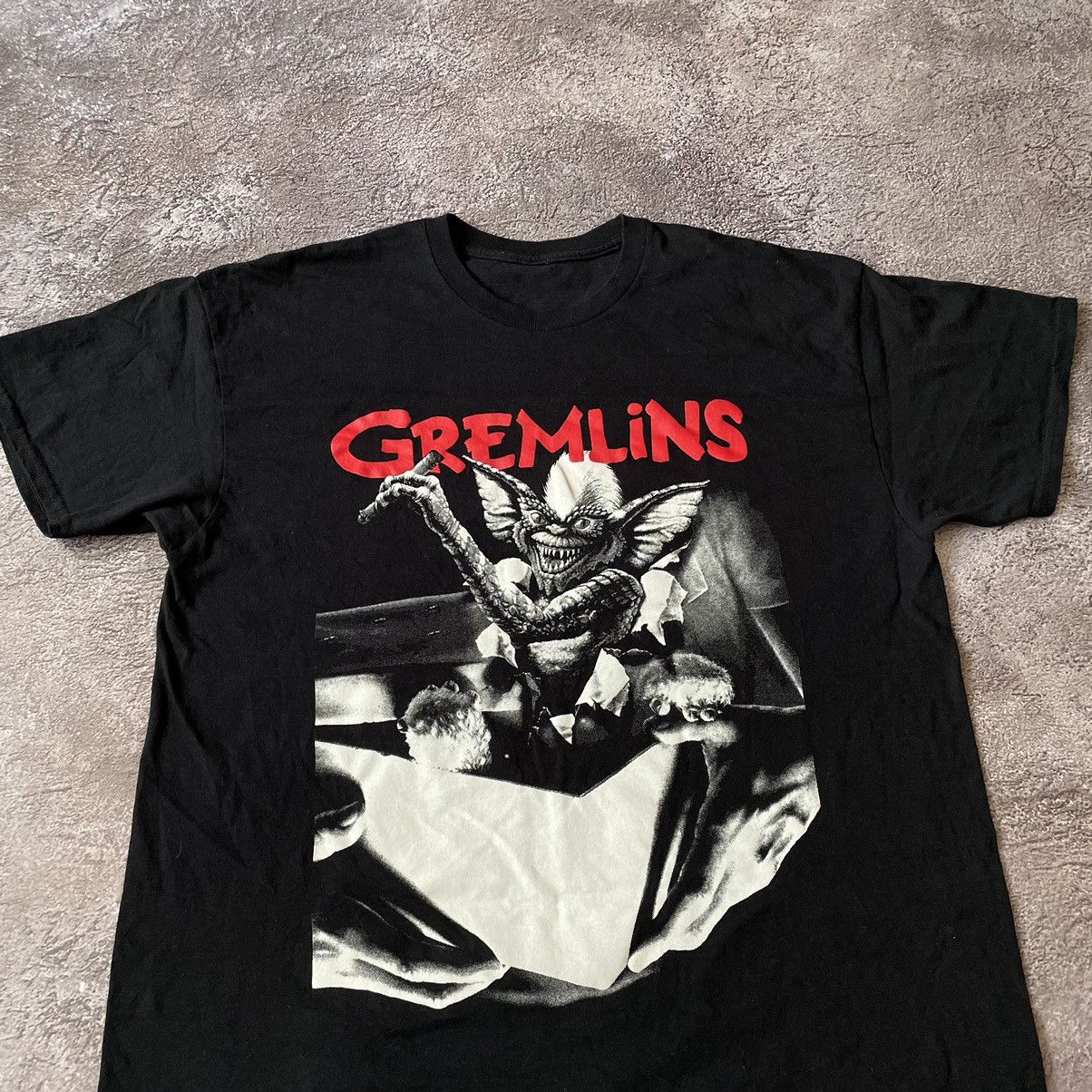 Band Tees Vintage Y2K SKELETON GREMLINS DEAD FACE Skulls Horror Tee Size US XL / EU 56 / 4 - 5 Thumbnail
