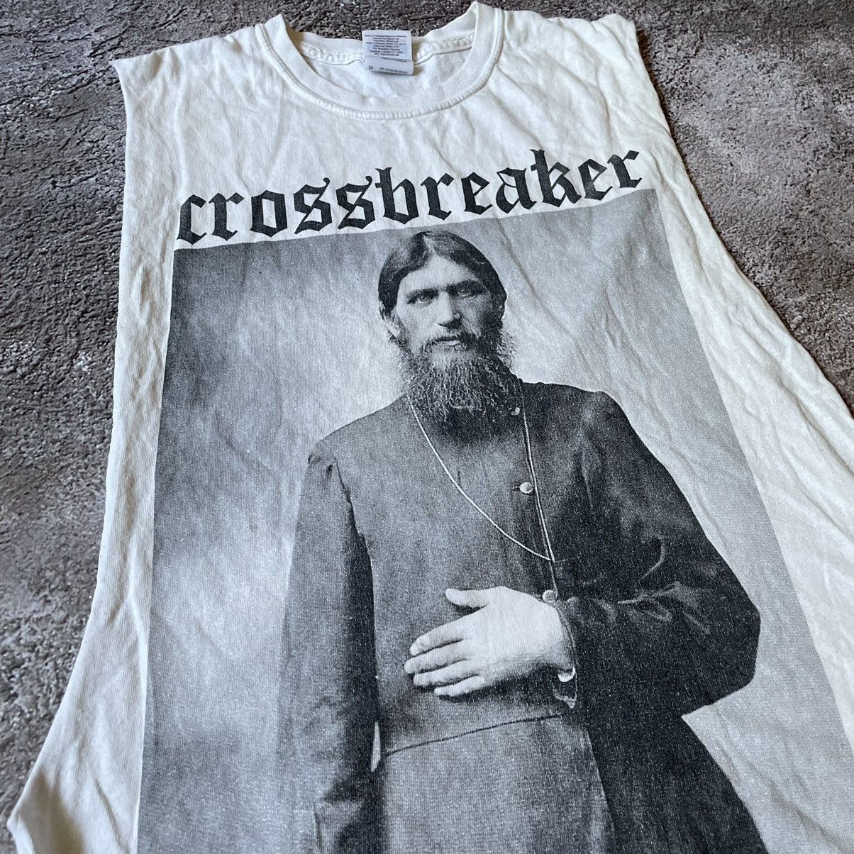 Band Tees Vintage Y2K SKELETON CROSSBREAKER FACE Skulls Horror Tee Size US L / EU 52-54 / 3 - 6 Thumbnail