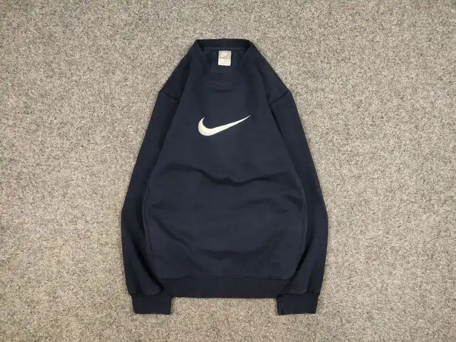 Nike Vintage 90's Nike Center Swoosh Women's Crewneck Sweatshirt Size M / US 6-8 / IT 42-44 - 1 Thumbnail