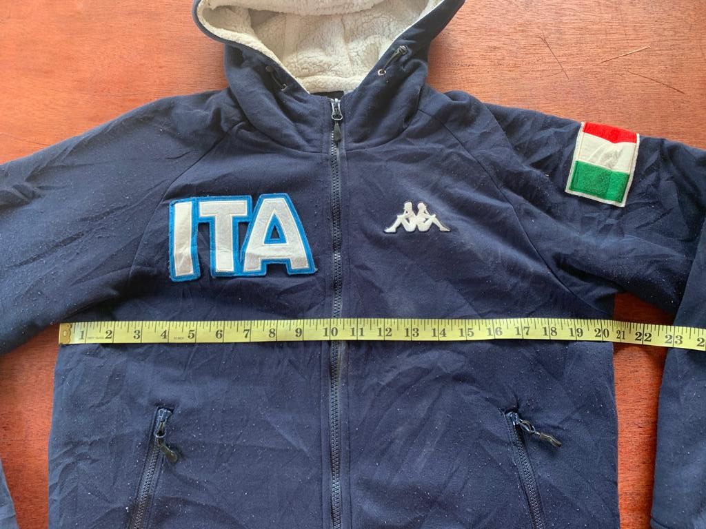 Kappa Vintage Kappa Hoodie Fleece Size US L / EU 52-54 / 3 - 12 Thumbnail