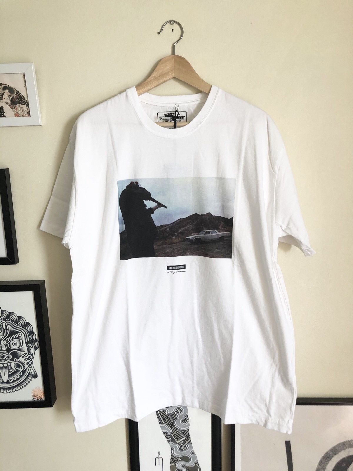 Neighborhood Neighborhood Japan shotgun portrait t-shirt Size US XXL / EU 58 / 5 - 2 Thumbnail