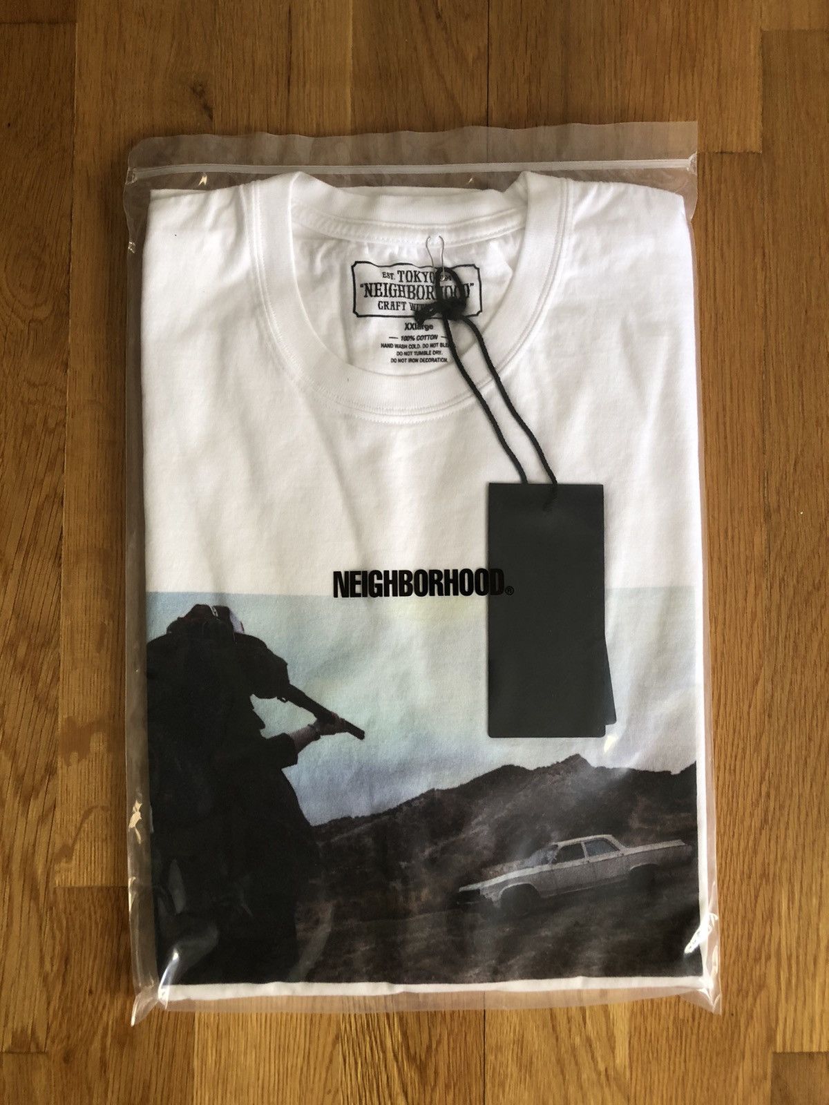 Neighborhood Neighborhood Japan shotgun portrait t-shirt Size US XXL / EU 58 / 5 - 6 Thumbnail