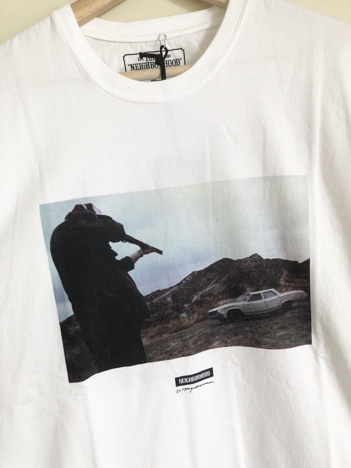 Neighborhood Neighborhood Japan shotgun portrait t-shirt Size US XXL / EU 58 / 5 - 1 Thumbnail