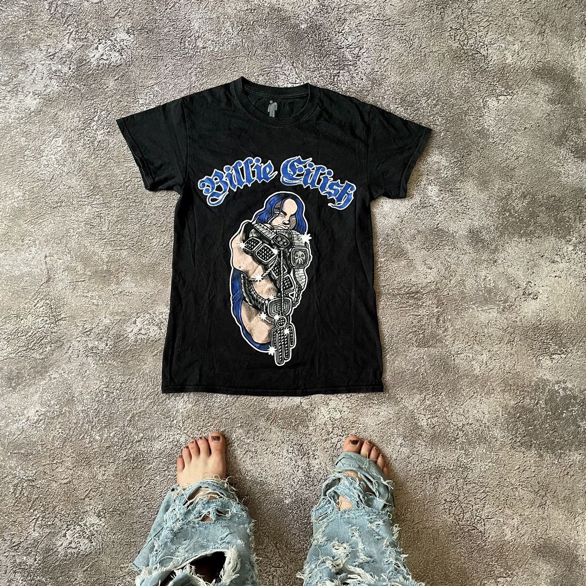 Vintage Vintage Y2K Skeleton Graphic Tee Grunge Horror Streetwear S Size US S / EU 44-46 / 1 - 1 Thumbnail