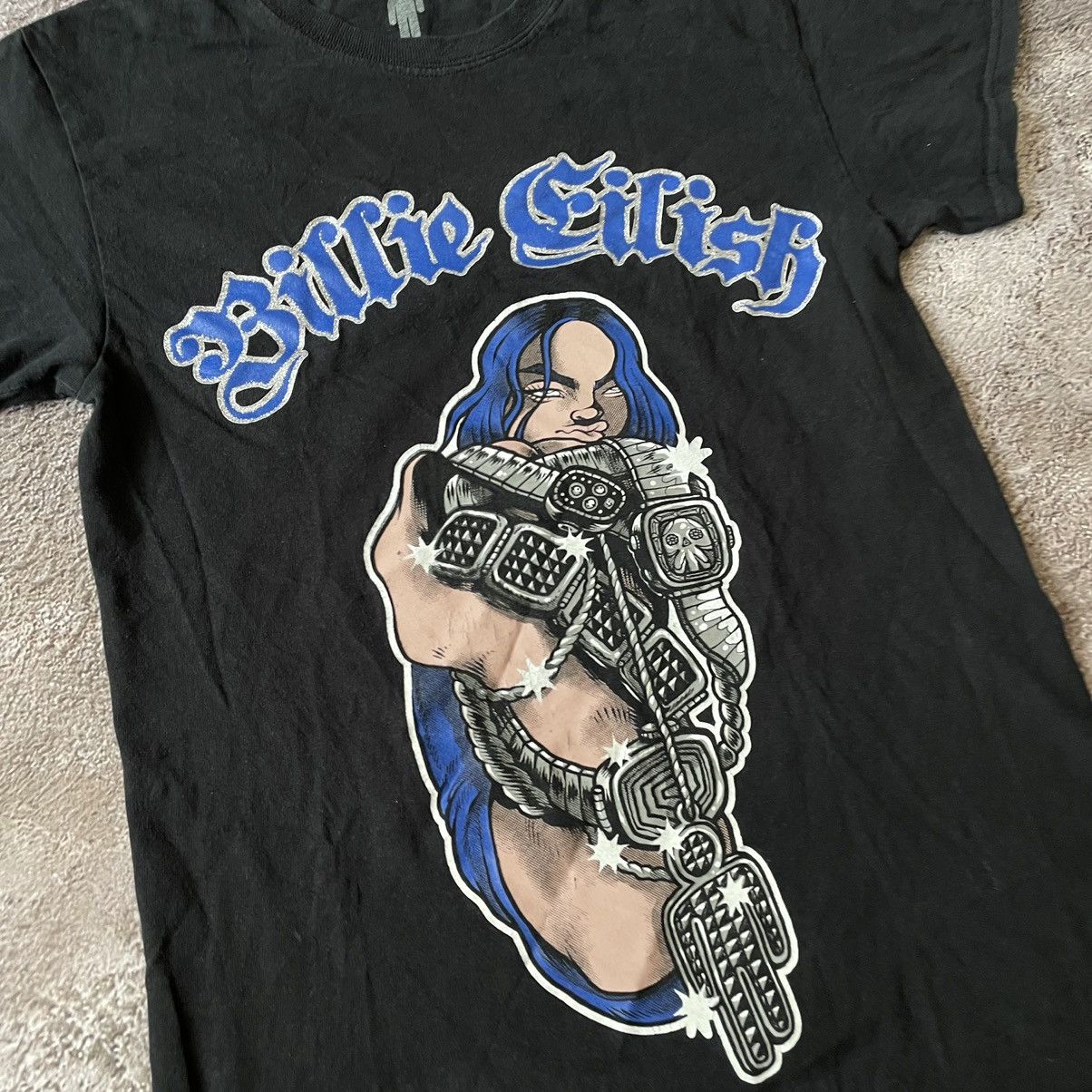 Vintage Vintage Y2K Skeleton Graphic Tee Grunge Horror Streetwear S Size US S / EU 44-46 / 1 - 7 Thumbnail