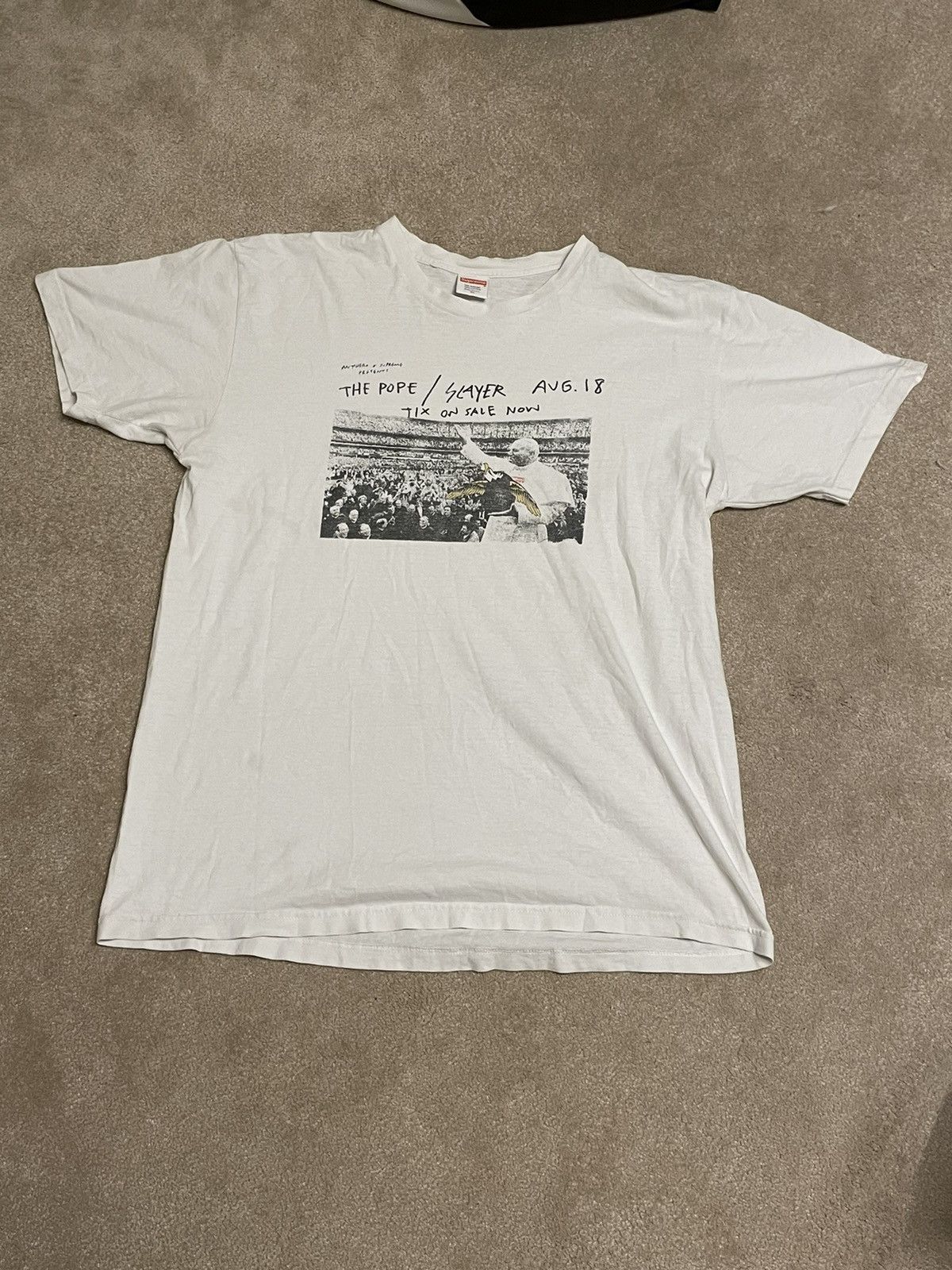 Supreme Supreme Antihero Pope Tee | Grailed