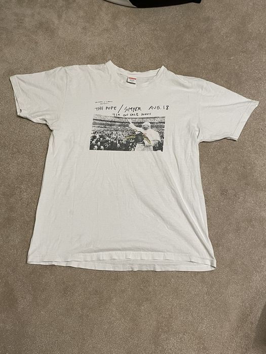 Supreme antihero hot sale pope tee