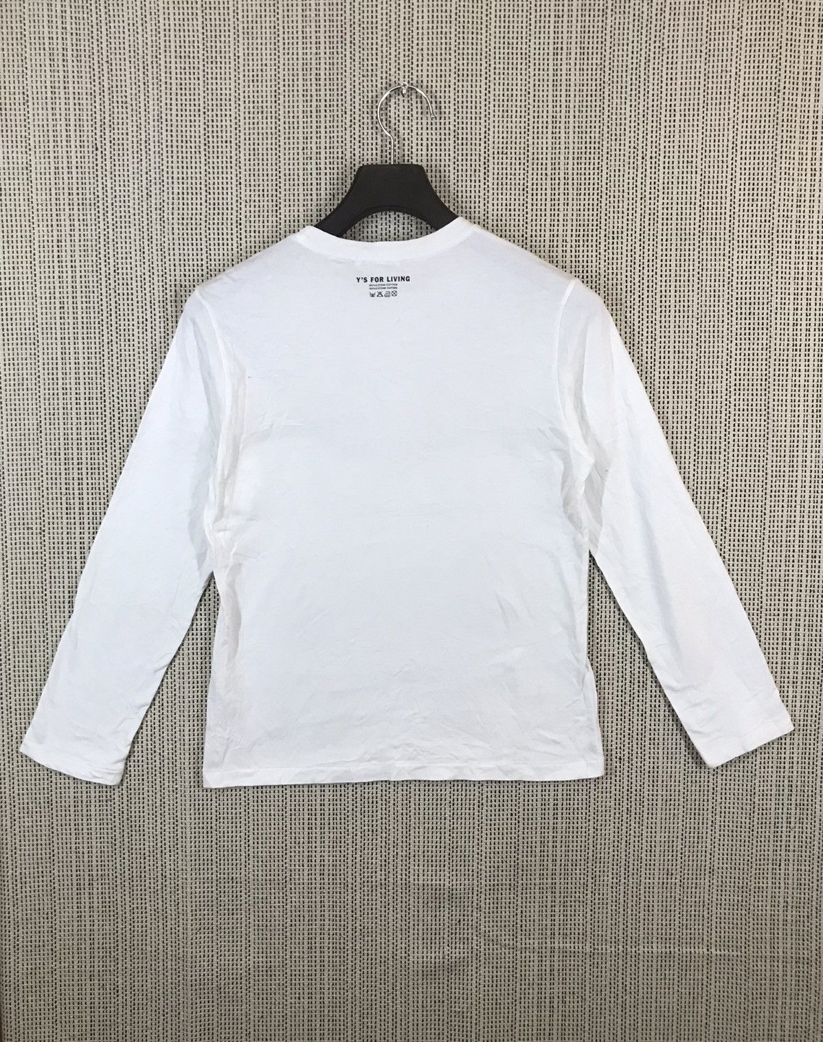 Y's × Y's for Men × Yohji Yamamoto ‼️VTG Y'S FOR LIVING LONGSLEEVE SMALL LOGO ‼️ Size US S / EU 44-46 / 1 - 1 Thumbnail