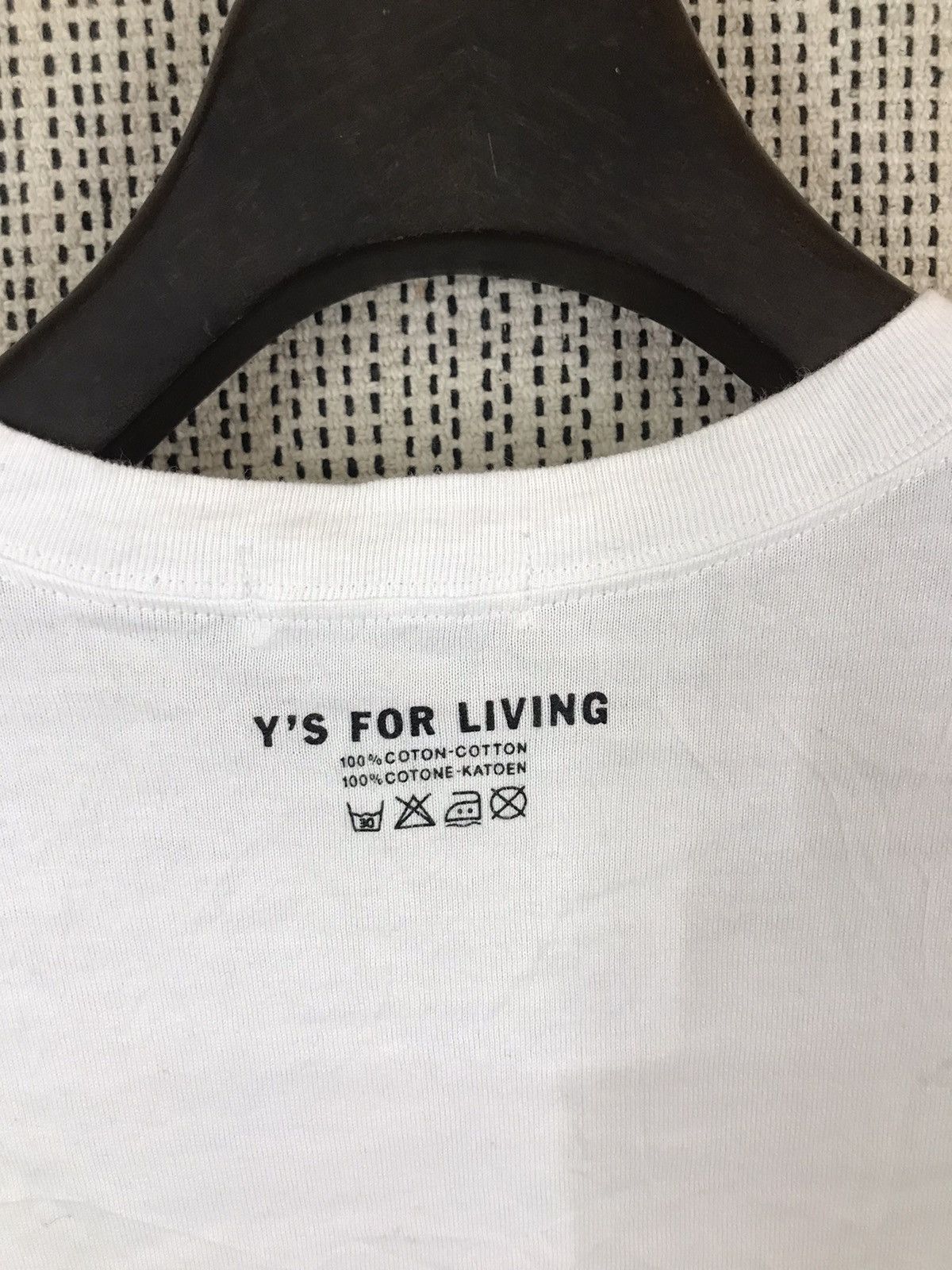 Y's × Y's for Men × Yohji Yamamoto ‼️VTG Y'S FOR LIVING LONGSLEEVE SMALL LOGO ‼️ Size US S / EU 44-46 / 1 - 4 Thumbnail
