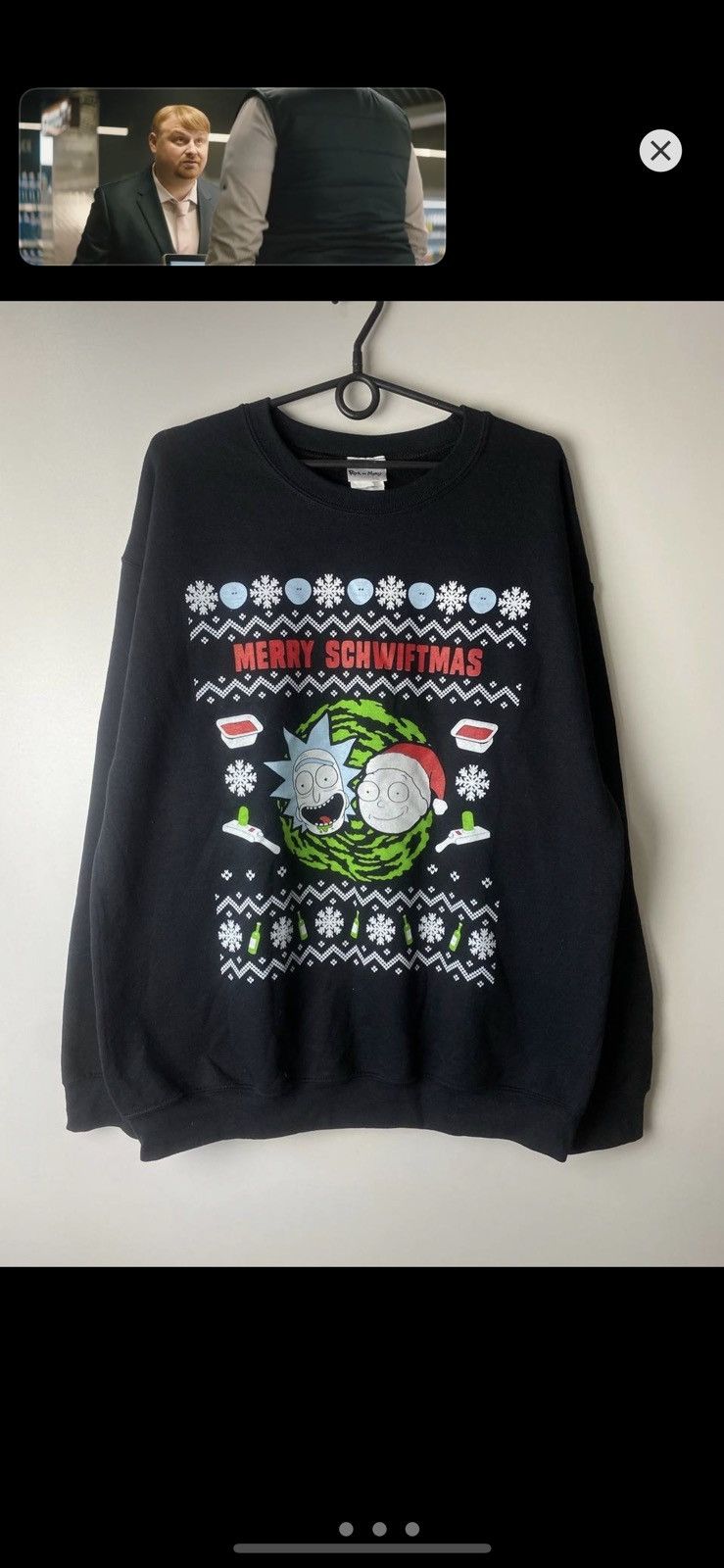 Vintage Rick and Morty vintage sweatshirt size L Size US L / EU 52-54 / 3 - 1 Thumbnail