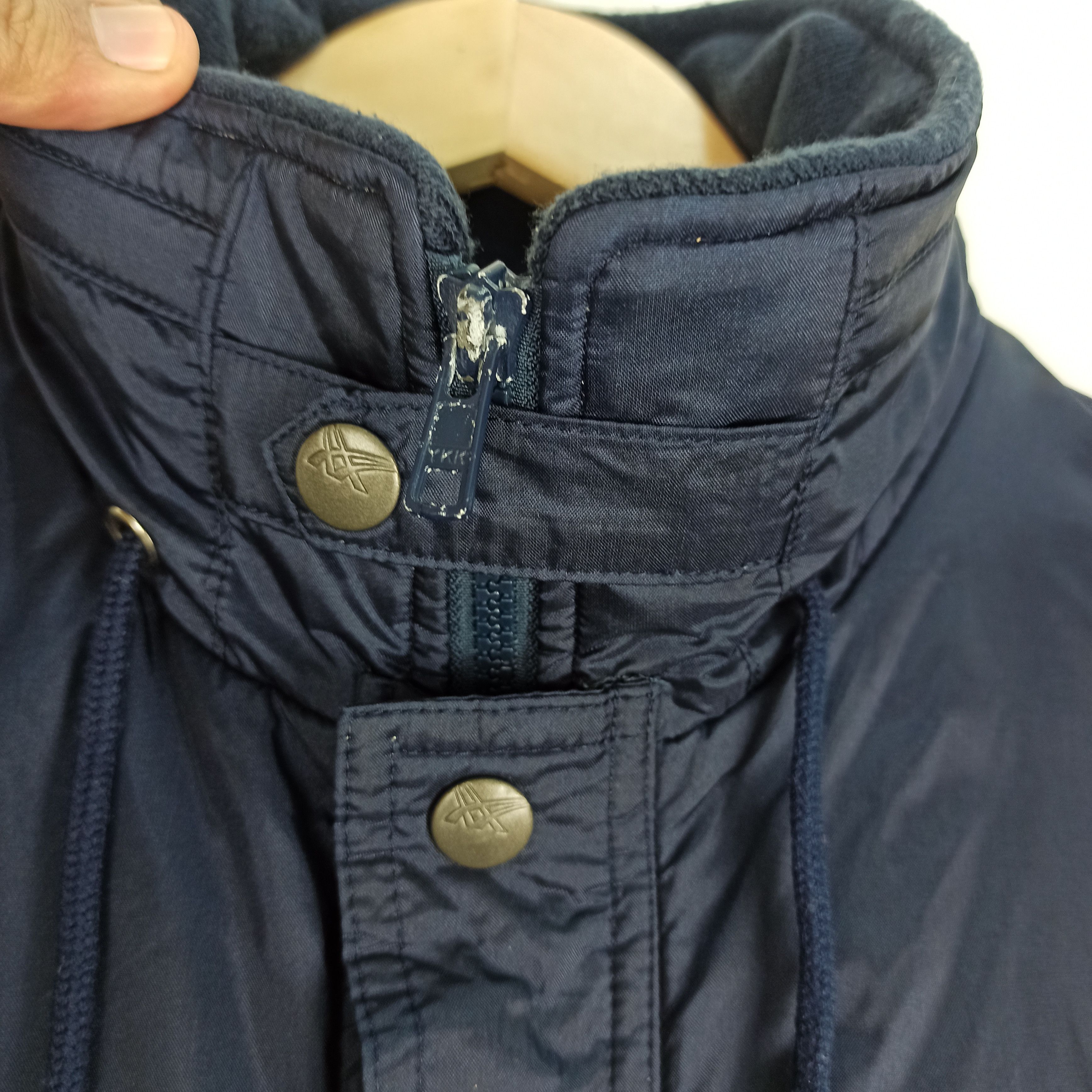 Asics Rare🔥 ASICS Recorder Bomber Jacket Hoodie Japan Size US L / EU 52-54 / 3 - 5 Thumbnail