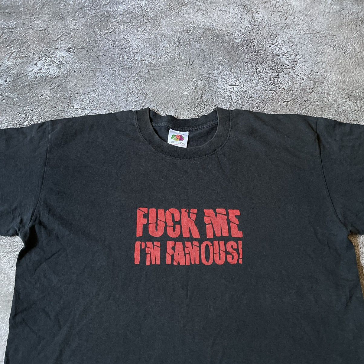 Vintage Vintage Y2K Graphic Tee Statement Print Streetwear Black L Size US L / EU 52-54 / 3 - 5 Thumbnail