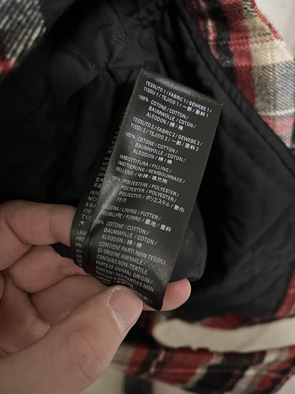 Balenciaga Checked Flannel Padded Shirt Jacket Size US XL / EU 56 / 4 - 6 Thumbnail