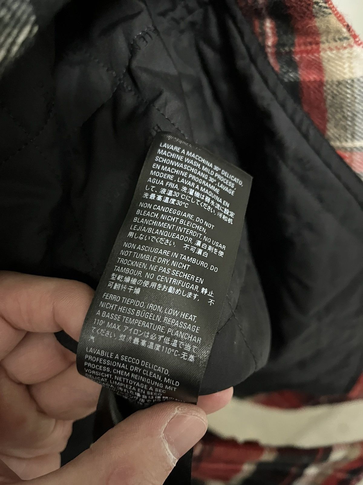 Balenciaga Checked Flannel Padded Shirt Jacket Size US XL / EU 56 / 4 - 5 Thumbnail