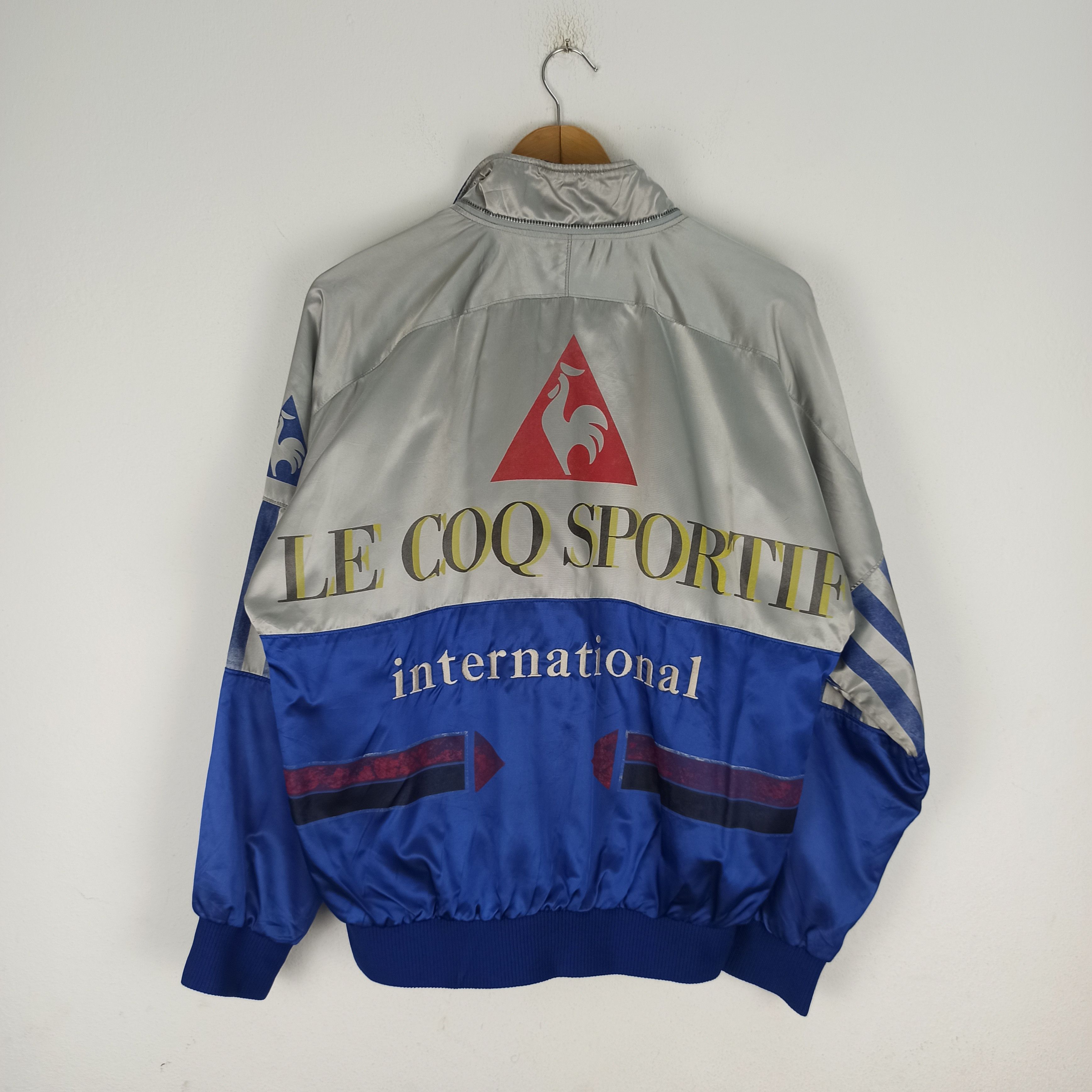 Japanese Brand Vintage Le Coq Sportif Light Jacket Japan Size US M / EU 48-50 / 2 - 6 Thumbnail