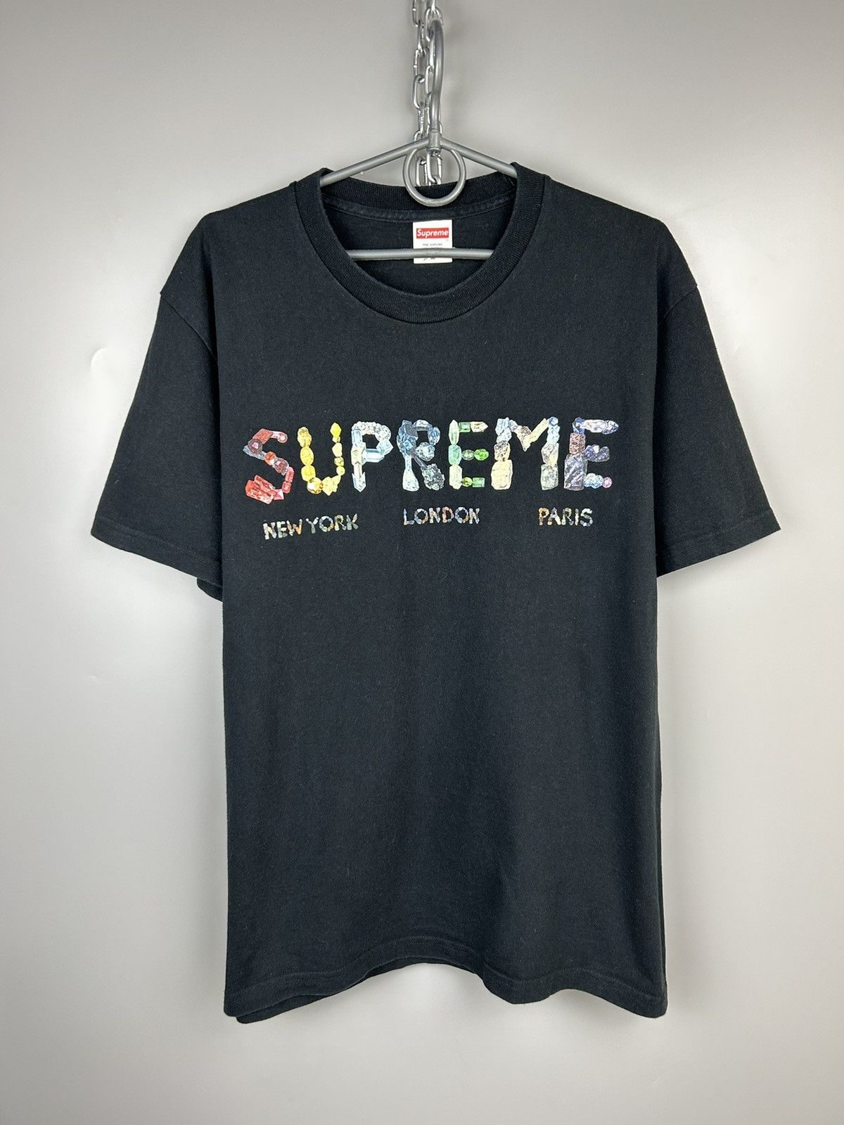 Supreme Supreme Rocks Tee New York London Paris T shirt | Grailed