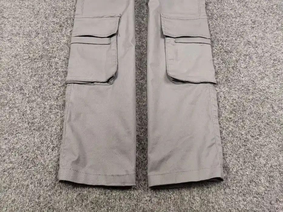 Japanese Brand Vintage 90's Japanese Bondage Zip Bootcut Gray Cargo Pants Size US 30 / EU 46 - 4 Thumbnail