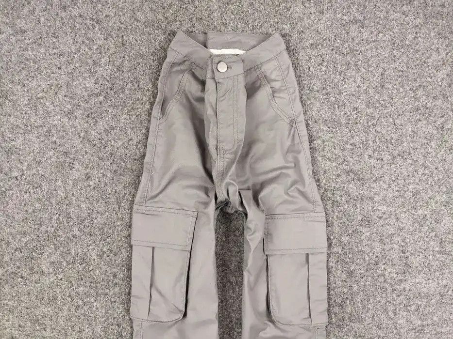 Japanese Brand Vintage 90's Japanese Bondage Zip Bootcut Gray Cargo Pants Size US 30 / EU 46 - 3 Thumbnail