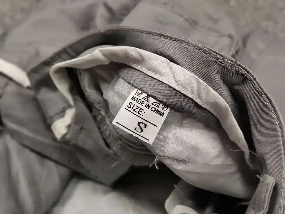 Japanese Brand Vintage 90's Japanese Bondage Zip Bootcut Gray Cargo Pants Size US 30 / EU 46 - 9 Thumbnail