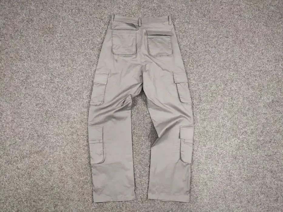 Japanese Brand Vintage 90's Japanese Bondage Zip Bootcut Gray Cargo Pants Size US 30 / EU 46 - 6 Thumbnail