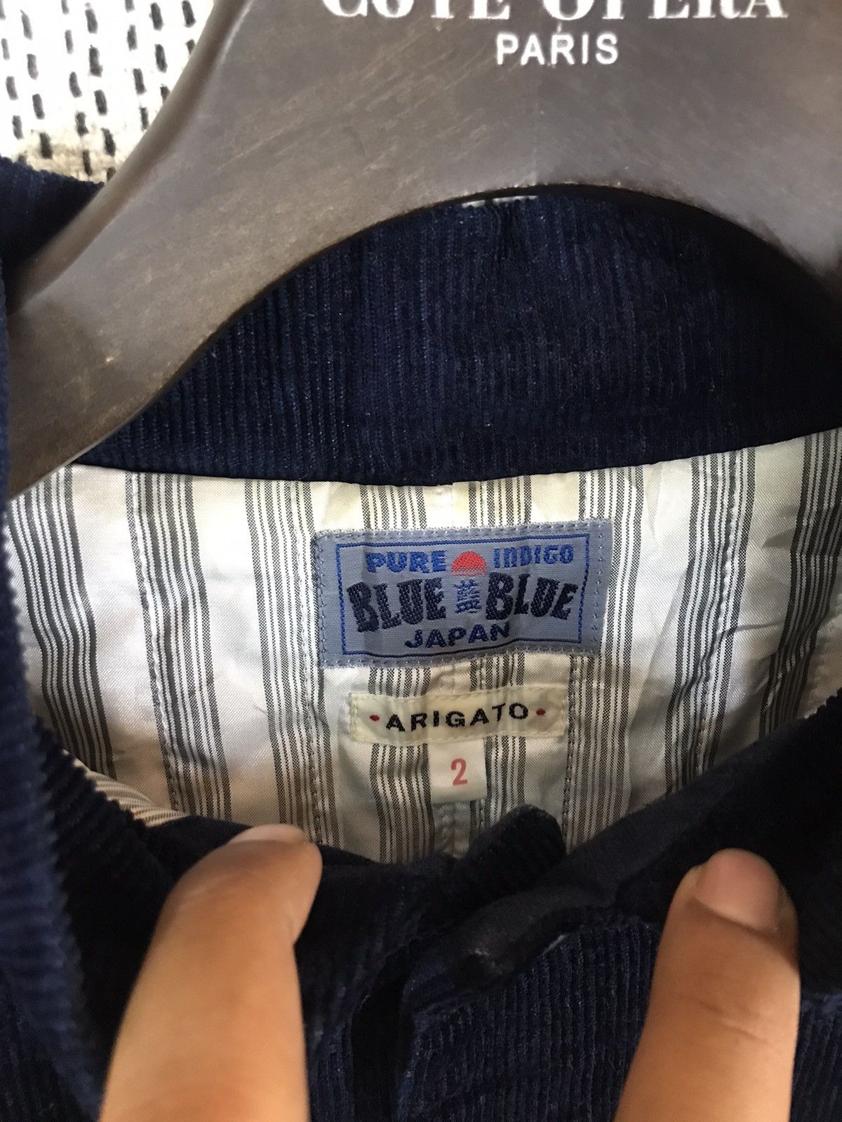 Blue Blue Japan × Indigo × Pure Blue Japan GRAILS🔥KAPITAL INDIGO PURE BLUE BLUE JAPAN CORDUROY JACKET ‼️ Size US M / EU 48-50 / 2 - 2 Thumbnail