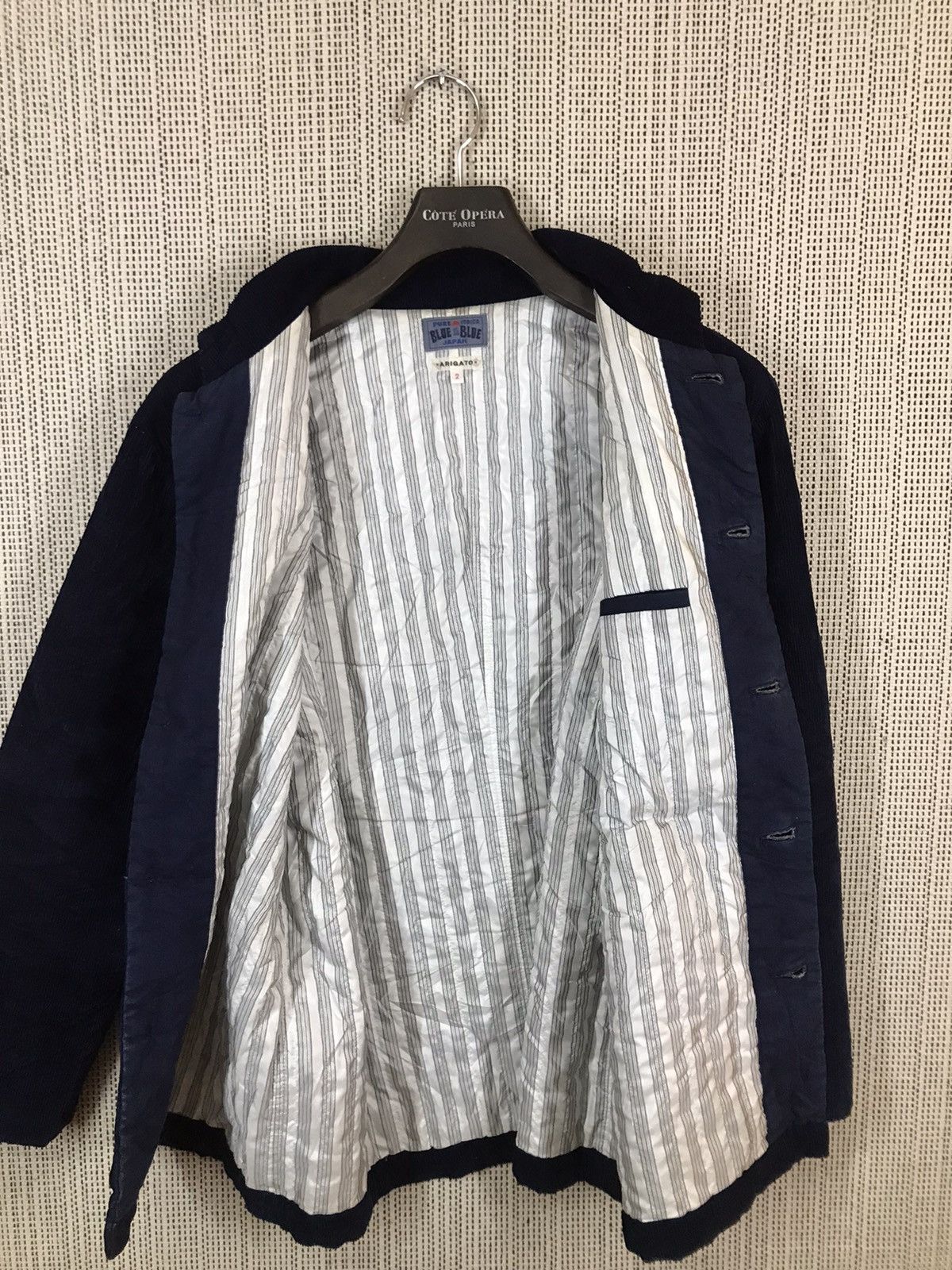 Blue Blue Japan × Indigo × Pure Blue Japan GRAILS🔥KAPITAL INDIGO PURE BLUE BLUE JAPAN CORDUROY JACKET ‼️ Size US M / EU 48-50 / 2 - 7 Thumbnail