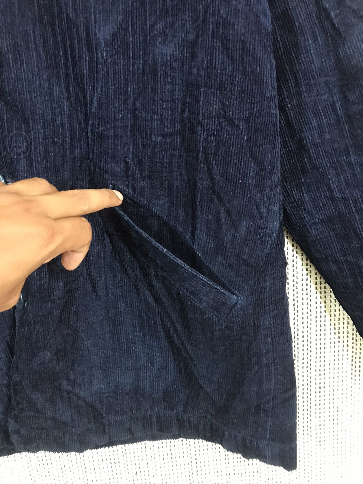 Blue Blue Japan × Indigo × Pure Blue Japan GRAILS🔥KAPITAL INDIGO PURE BLUE BLUE JAPAN CORDUROY JACKET ‼️ Size US M / EU 48-50 / 2 - 5 Thumbnail