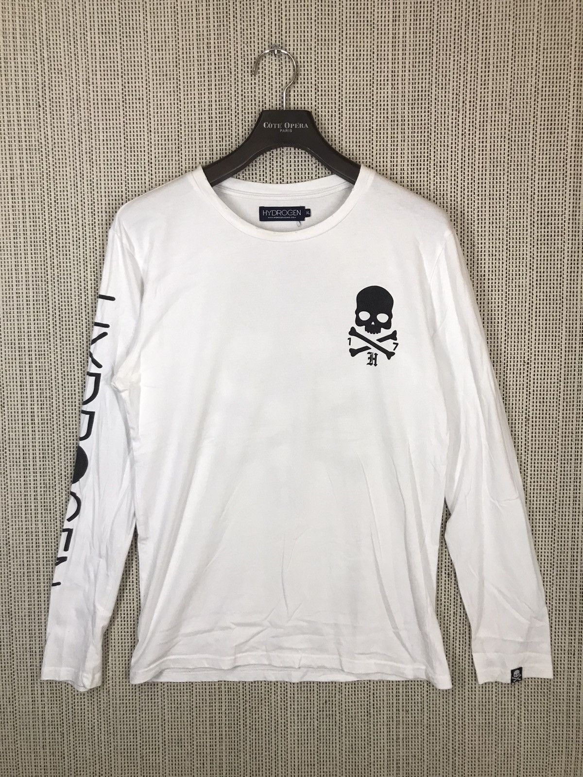 HYDROGEN ‼️HYDROGEN LONGSLEEVE TSHIRT BIGLOGO SPELLOUT VERY RARE‼️ Size US XL / EU 56 / 4 - 2 Thumbnail