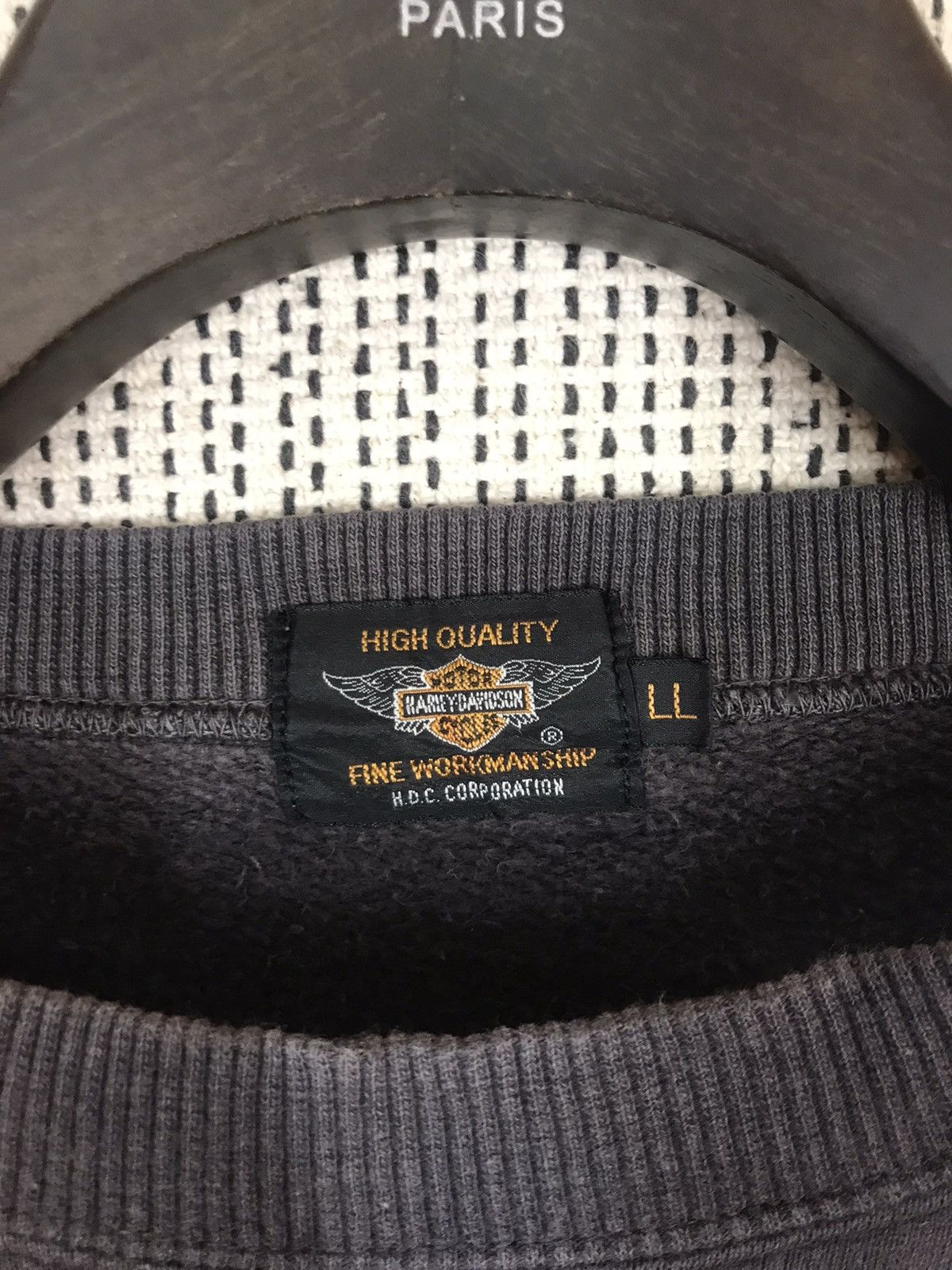 Harley Davidson × Vintage ‼️VTG HARLEY DAVIDSON MOTORCYCLES SWEATSHIRT‼️ Size US XL / EU 56 / 4 - 4 Thumbnail