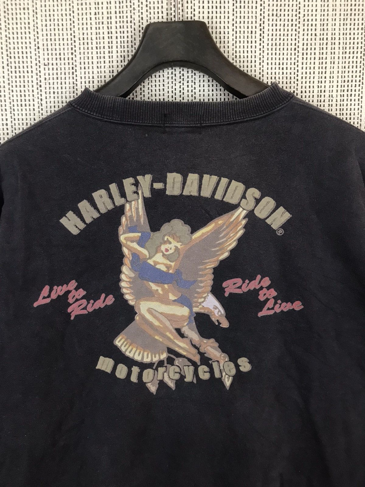 Harley Davidson × Vintage ‼️VTG HARLEY DAVIDSON MOTORCYCLES SWEATSHIRT‼️ Size US XL / EU 56 / 4 - 6 Thumbnail