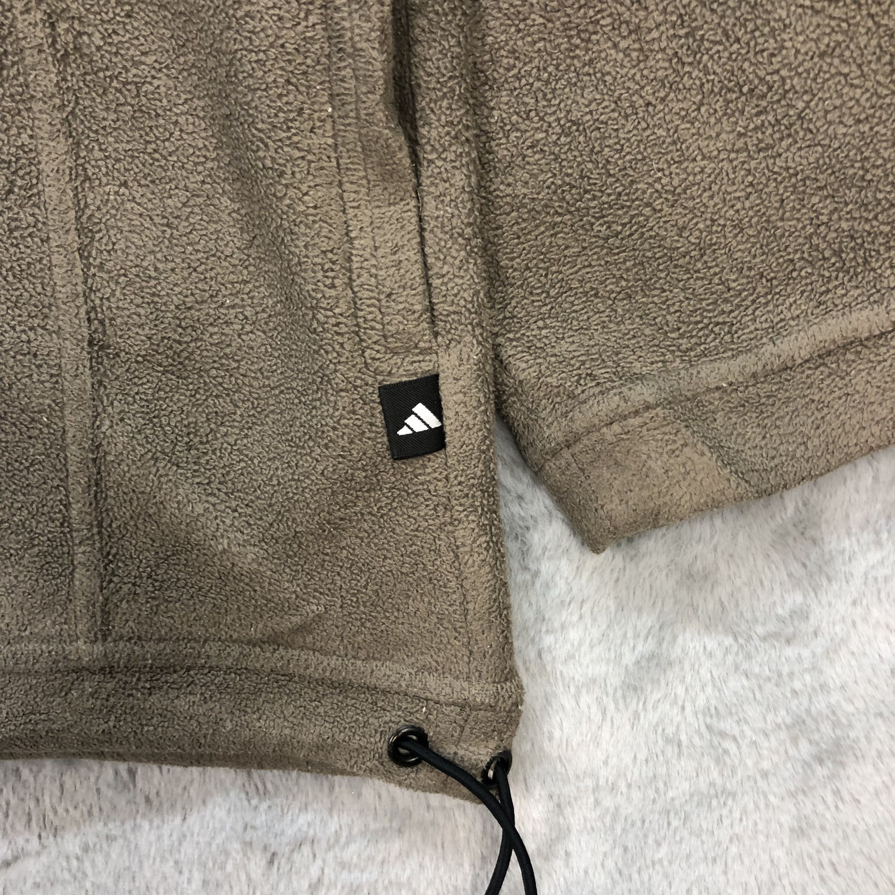 Adidas Vintage 90's Adidas Turtle Neck Pullover Fleece #5689-202 Size US L / EU 52-54 / 3 - 7 Thumbnail
