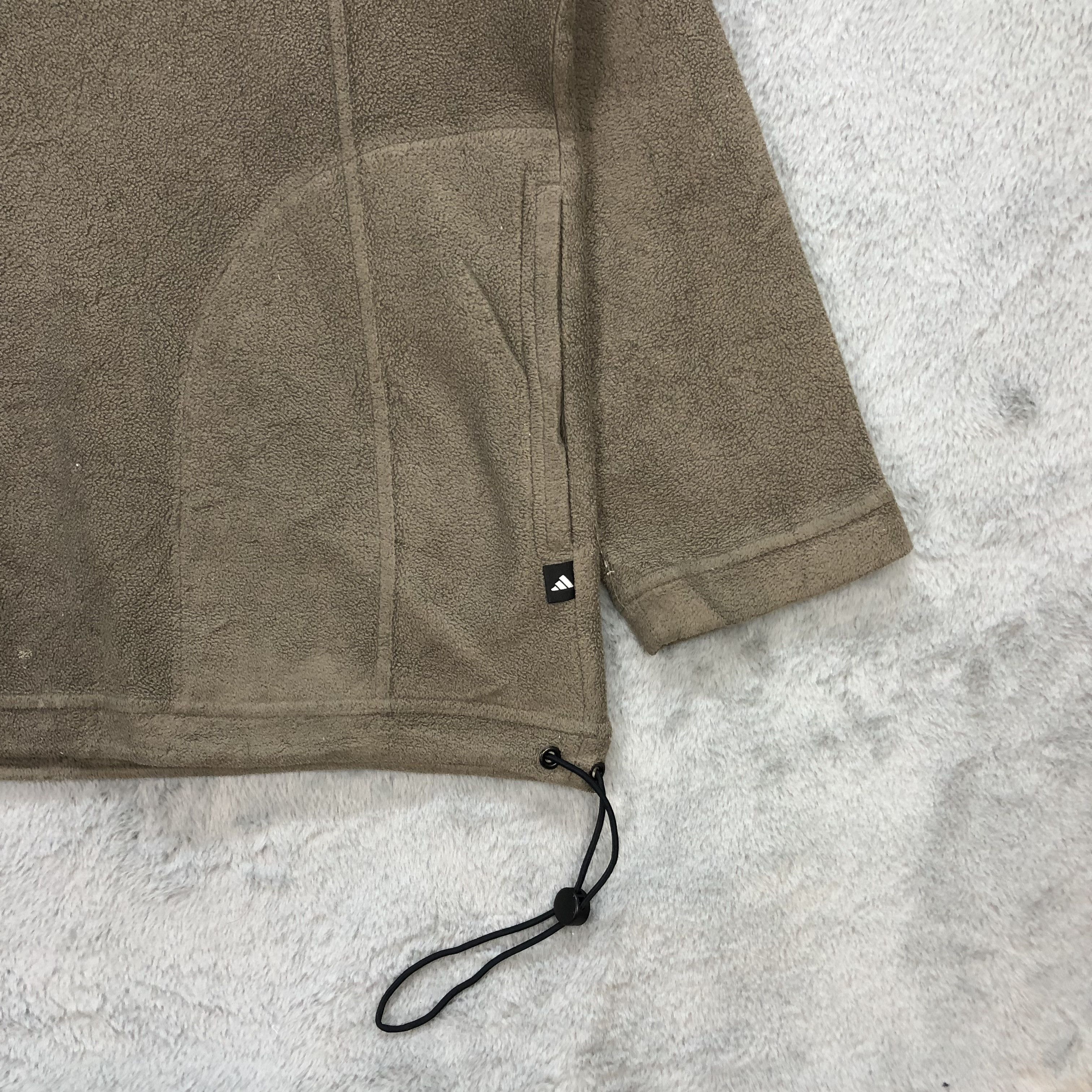 Adidas Vintage 90's Adidas Turtle Neck Pullover Fleece #5689-202 Size US L / EU 52-54 / 3 - 6 Thumbnail