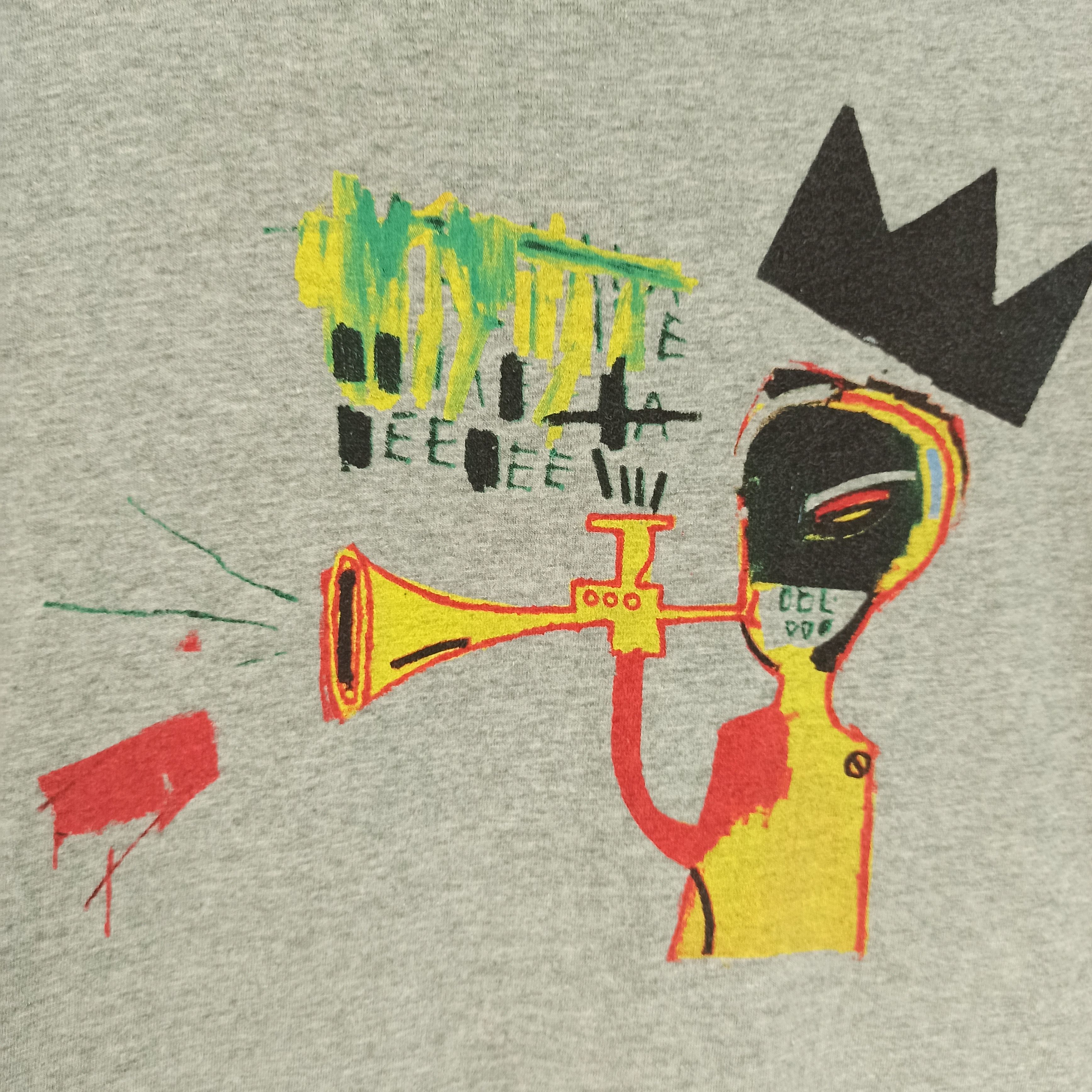 Jean-Michel Basquiat 🔥Rare🔥 Jean Michel Basquiat Art Uniqlo Tshirt Size US M / EU 48-50 / 2 - 3 Thumbnail
