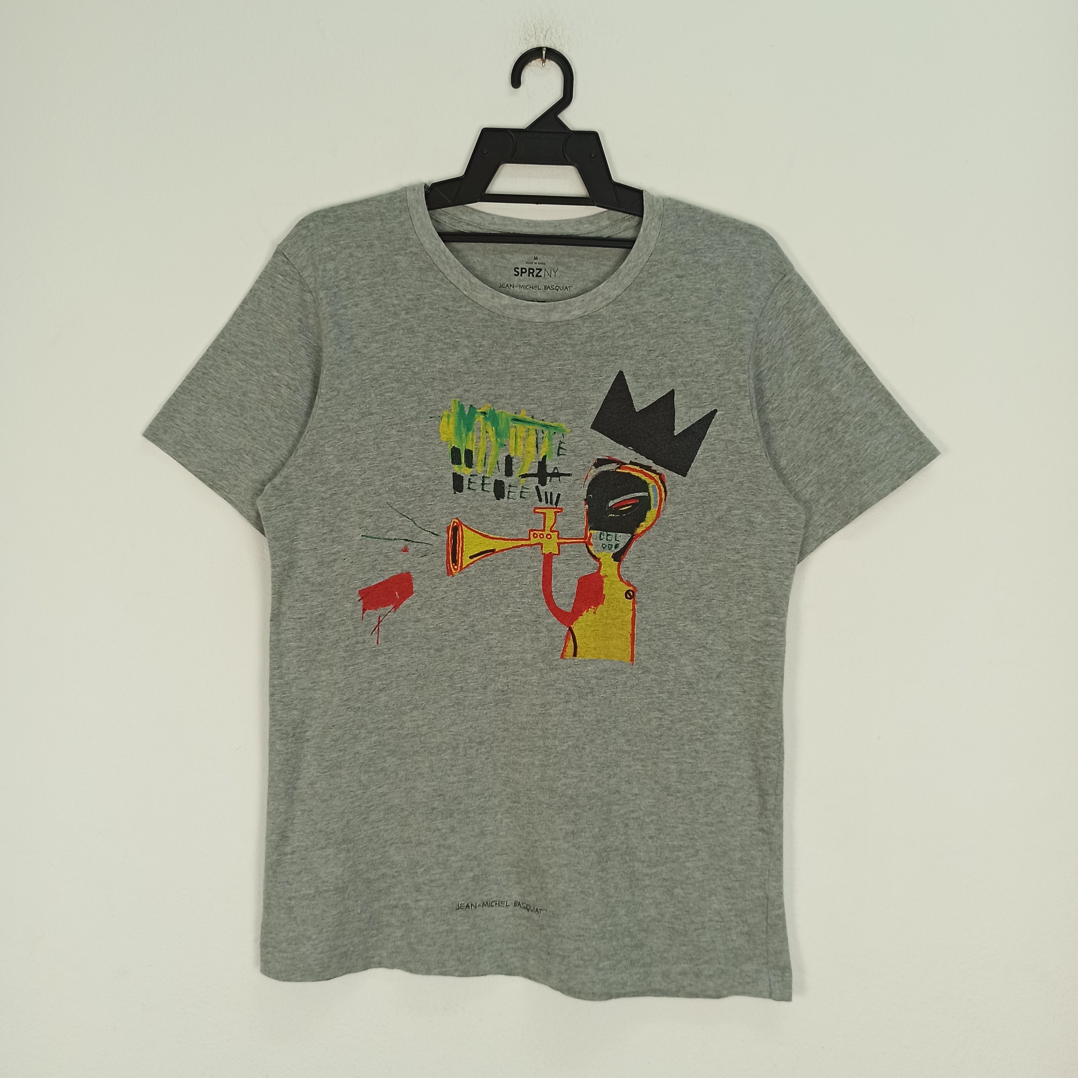 Jean-Michel Basquiat 🔥Rare🔥 Jean Michel Basquiat Art Uniqlo Tshirt Size US M / EU 48-50 / 2 - 1 Thumbnail