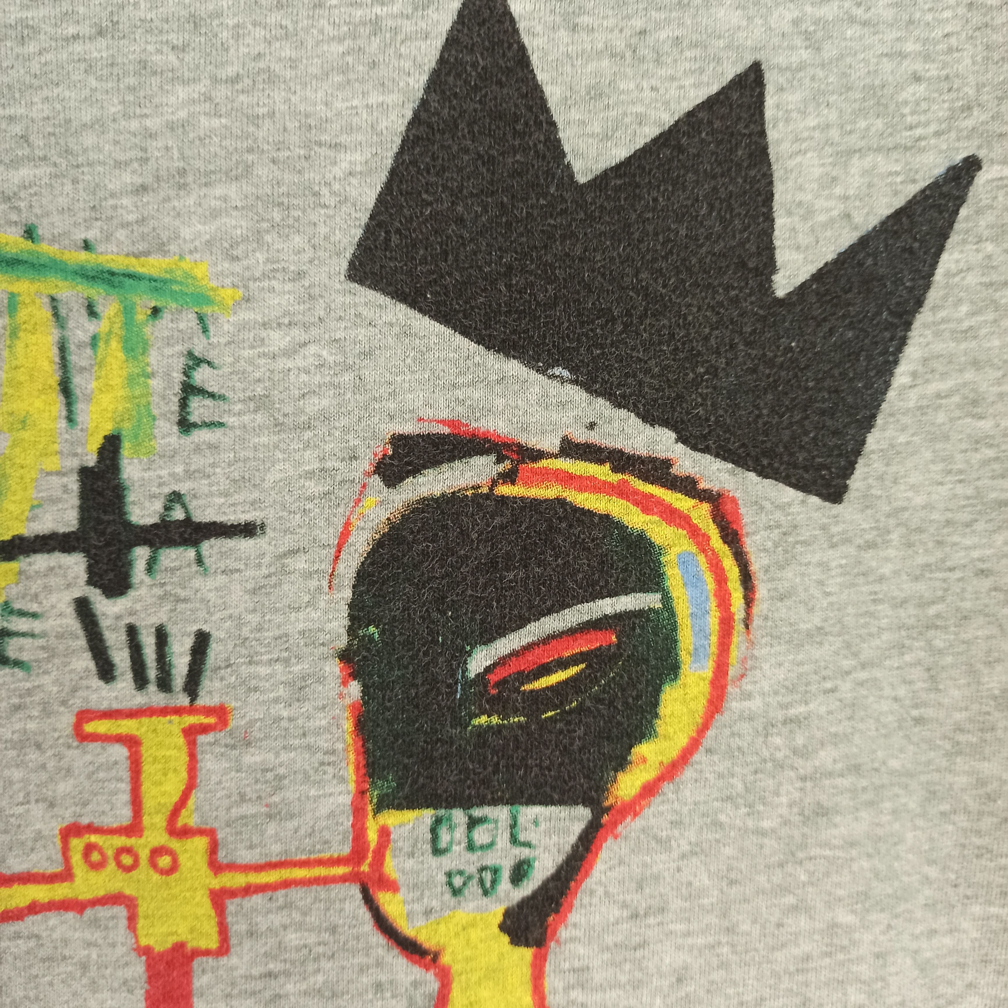 Jean-Michel Basquiat 🔥Rare🔥 Jean Michel Basquiat Art Uniqlo Tshirt Size US M / EU 48-50 / 2 - 5 Thumbnail