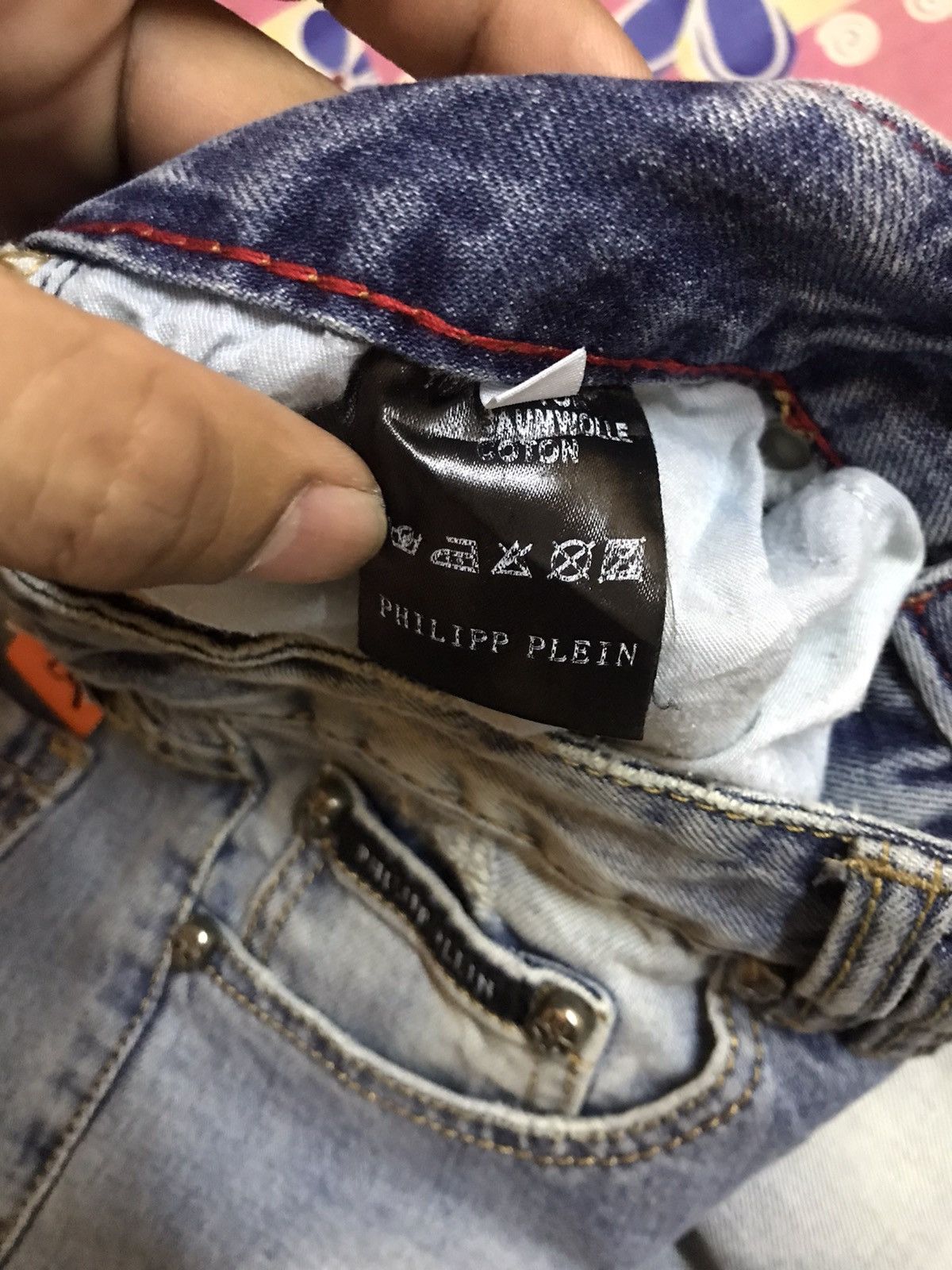 Japanese Brand × Philipp Plein Philipp plein jean skull Size US 29 - 6 Thumbnail