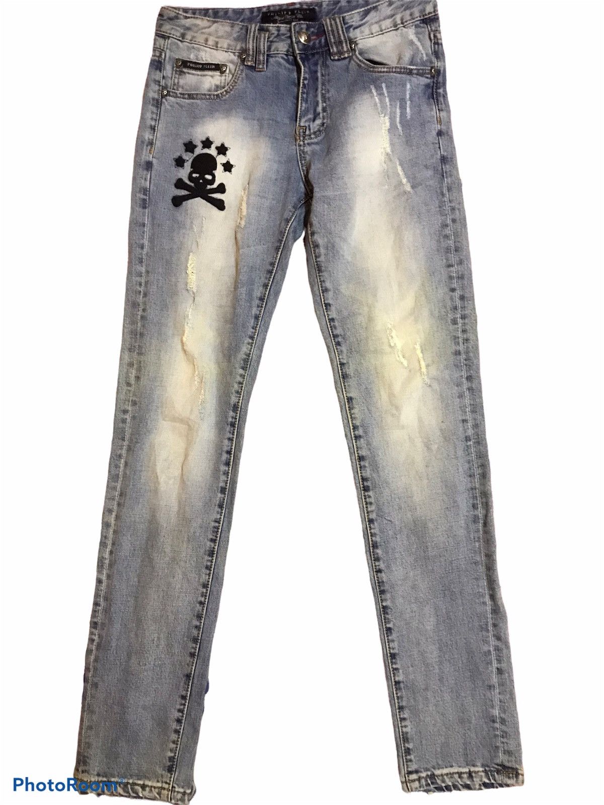 Japanese Brand × Philipp Plein Philipp plein jean skull Size US 29 - 1 Thumbnail