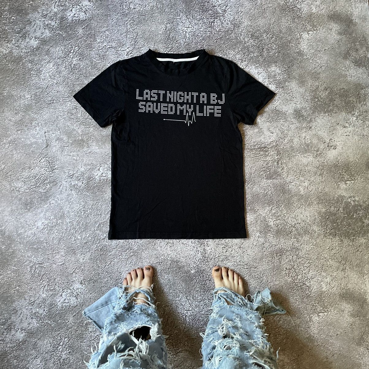 Vintage Vintage Y2K Graphic Tee Sun Faded Funny Print Skate Grunge M Size US M / EU 48-50 / 2 - 1 Thumbnail