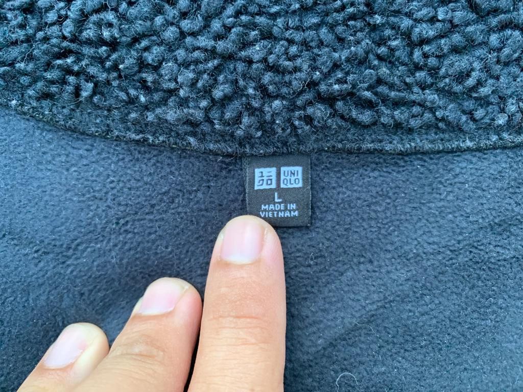 Japanese Brand × Uniqlo Uniqlo Sherpa Fleece Long Jacket Size US L / EU 52-54 / 3 - 8 Thumbnail