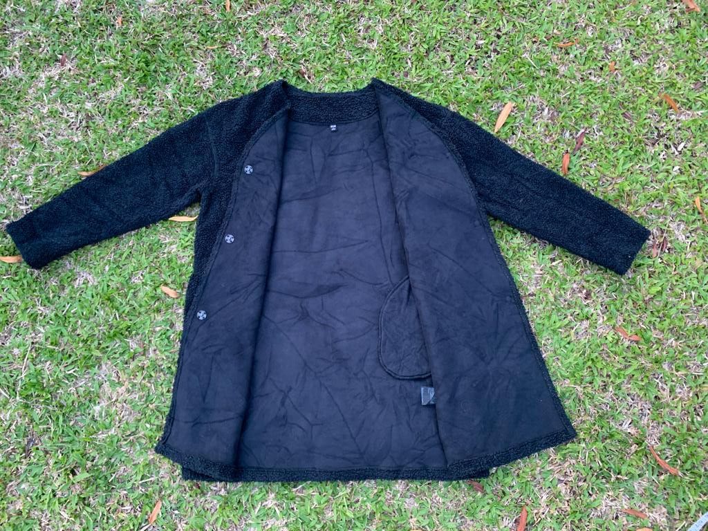 Japanese Brand × Uniqlo Uniqlo Sherpa Fleece Long Jacket Size US L / EU 52-54 / 3 - 7 Thumbnail